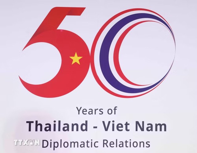 越南泰国公布两国建交50周年纪念徽标- Ảnh 2. 越南泰国公布两国建交50周年纪念徽标- Ảnh 2.