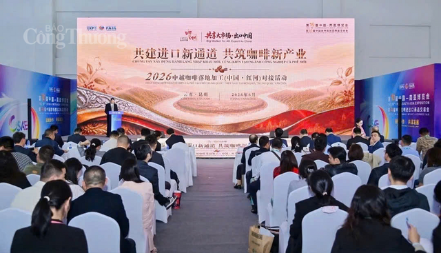 越南 - 中国推动跨境咖啡业供链对接- Ảnh 1. 越南 - 中国推动跨境咖啡业供链对接- Ảnh 1.