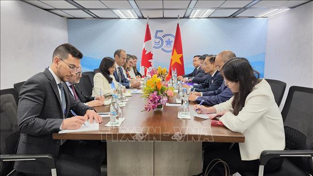 越南出席东盟与各国外长系列会议- Ảnh 1.