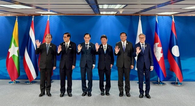 越南与日本共同主持湄公河—日本合作外长会议- Ảnh 1.