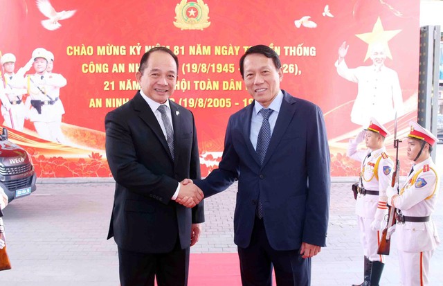 越南公安部与菲律宾执法机关促进合作- Ảnh 1.