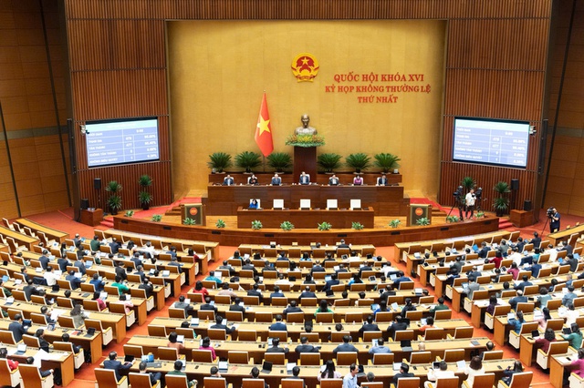 越南第十六届国会第一次临时会议闭幕- Ảnh 1.