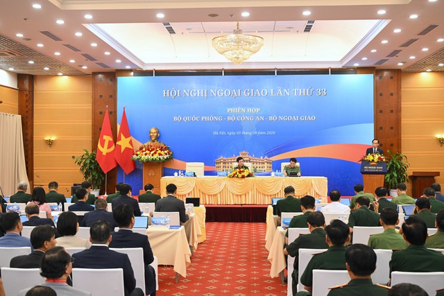 国防、公安及外交3部加强配合实施未来阶段的对外任务- Ảnh 1.