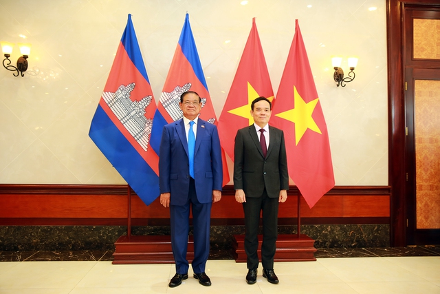 Ảnh: Hội nghị lần thứ 12 về hợp tác các tỉnh biên giới Việt Nam-Campuchia - Ảnh 3.