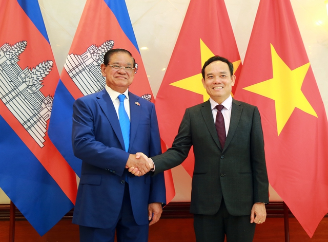 Ảnh: Hội nghị lần thứ 12 về hợp tác các tỉnh biên giới Việt Nam-Campuchia - Ảnh 5.