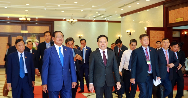 Ảnh: Hội nghị lần thứ 12 về hợp tác các tỉnh biên giới Việt Nam-Campuchia - Ảnh 9.