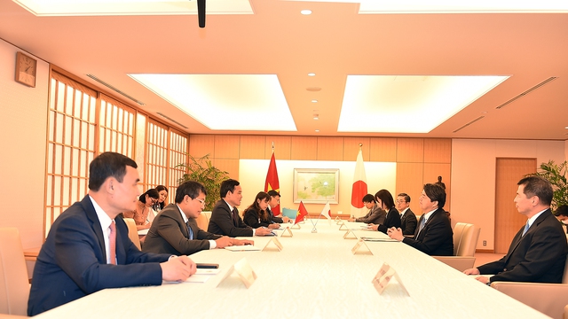 Chùm ảnh: Phó Thủ tướng Trần Lưu Quang thăm Nhật Bản - Ảnh 16.