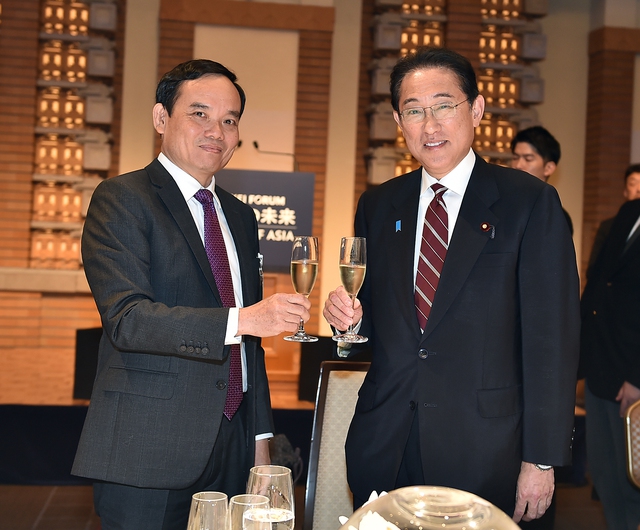 Chùm ảnh: Phó Thủ tướng Trần Lưu Quang thăm Nhật Bản - Ảnh 14.