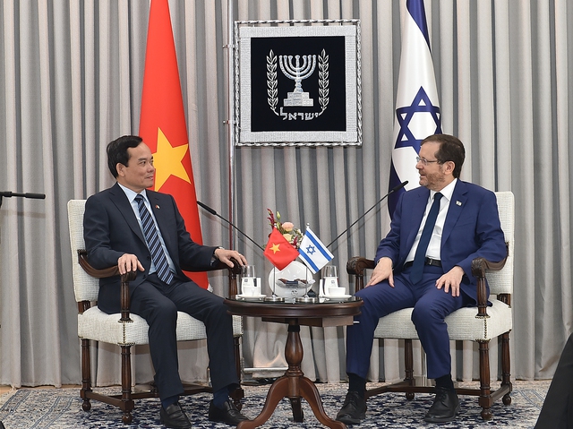 Chùm ảnh: Phó Thủ tướng Trần Lưu Quang thăm chính thức Israel  - Ảnh 16.