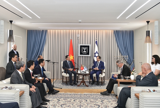 Chùm ảnh: Phó Thủ tướng Trần Lưu Quang thăm chính thức Israel  - Ảnh 17.