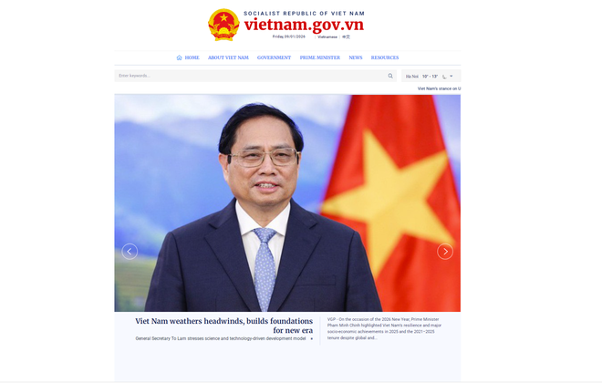 越南政府门户网站:连接世界的信息桥梁- Ảnh 4. 越南政府门户网站:连接世界的信息桥梁- Ảnh 4.