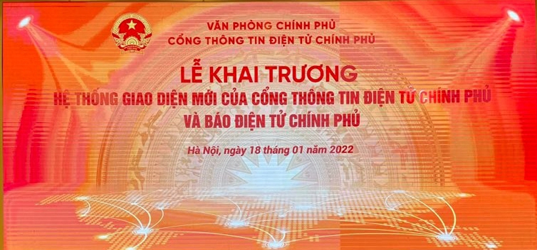 Cổng Thông tin điện tử Chính phủ, Báo Điện tử Chính phủ khai trương hệ thống giao diện mới, vận hành tòa soạn hội tụ - Ảnh 1.