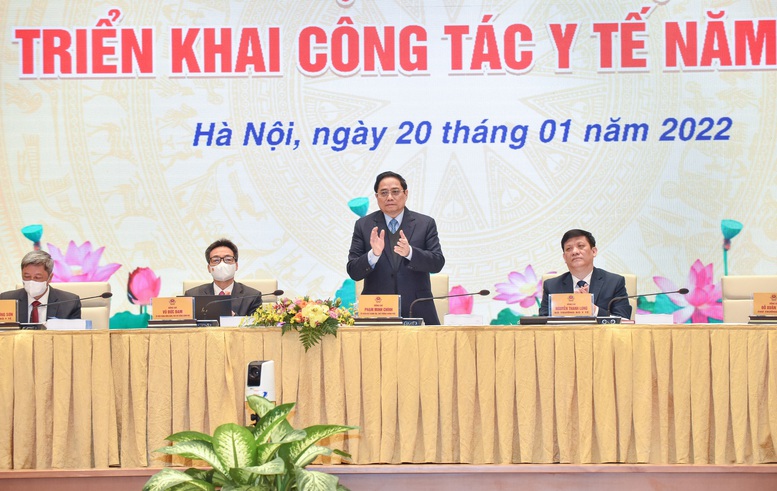 Thủ tướng Phạm Minh Chính dự Hội nghị triển khai công tác y tế năm 2022 - Ảnh 2.