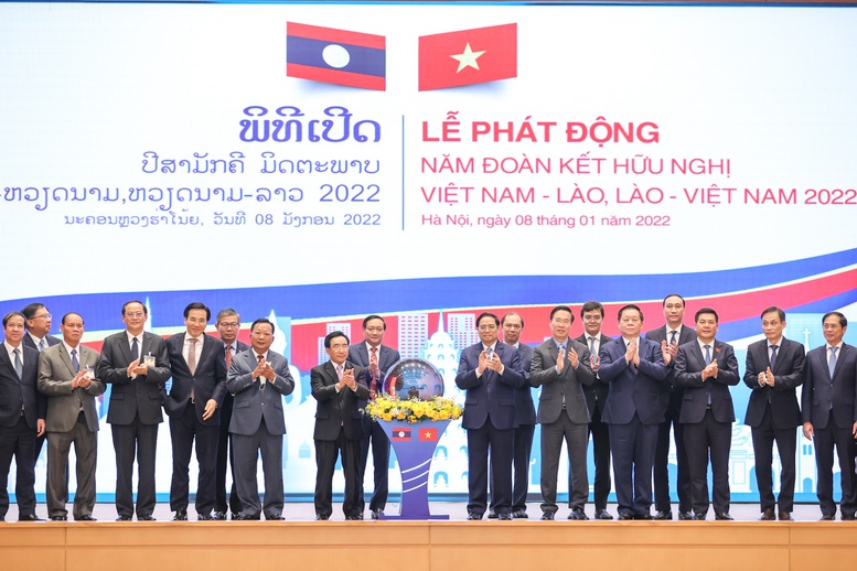 Phát động ‘Năm Đoàn kết hữu nghị Việt Nam- Lào, Lào-Việt Nam 2022’ - Ảnh 3.
