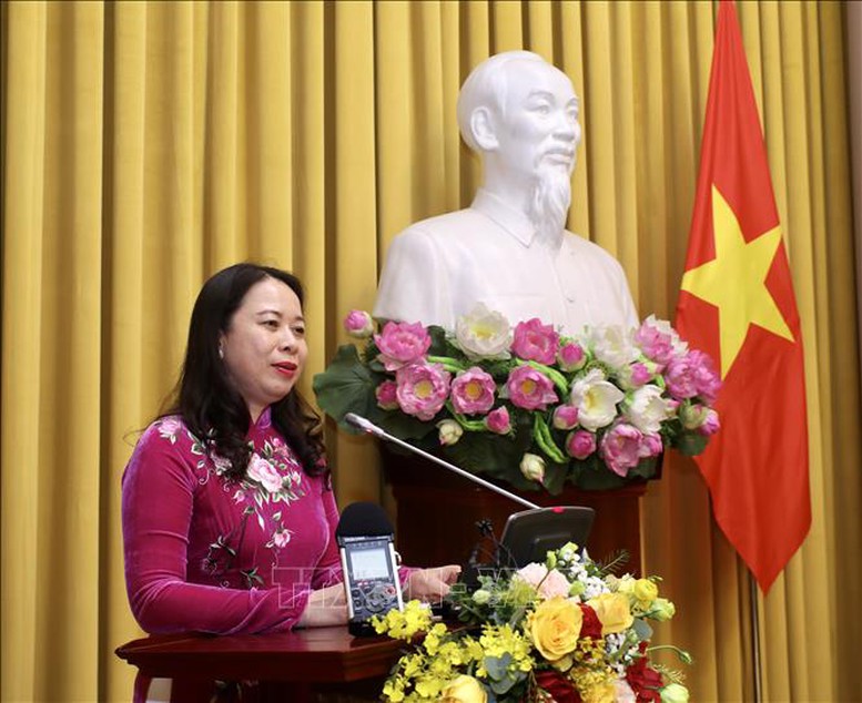 Phó Chủ tịch nước gặp mặt những tấm lòng vàng tiêu biểu 2021 - Ảnh 1.