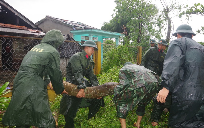 Chung sức khắc phục hậu quả bão, lũ tại miền Trung