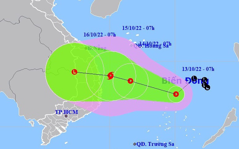 ATNĐ có khả năng mạnh lên thành bão, hướng vào miền Trung