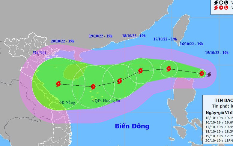 Đi vào Biển Đông bão NESAT giật cấp 12 và tiếp tục mạnh thêm, diễn biến rất phức tạp