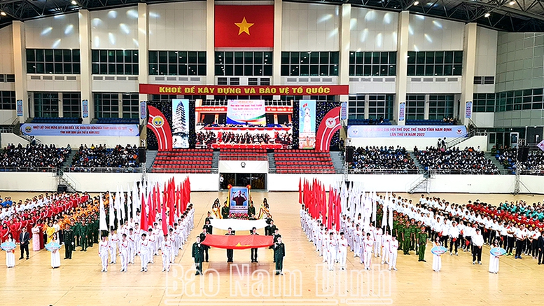 Khai mạc Đại hội Thể dục thể thao tỉnh lần thứ IX-2022 - Ảnh 1.