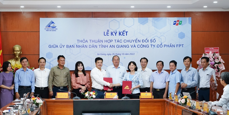 Thêm địa phương ký kết hợp tác chuyển đổi số đến năm 2025 với FPT - Ảnh 1.