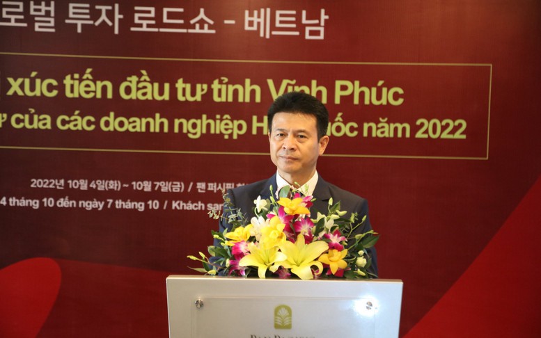 Đẩy mạnh thu hút các dự án đầu tư của Hàn Quốc vào Vĩnh Phúc