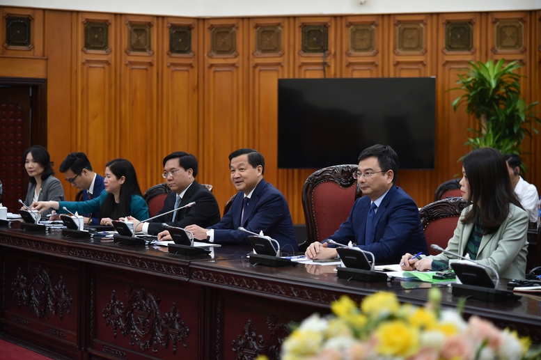 Phó Thủ tướng Lê Minh Khái tiếp Đoàn doanh nghiệp Thụy Sĩ - Ảnh 4.