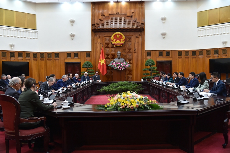 Phó Thủ tướng Lê Minh Khái tiếp Đoàn doanh nghiệp Thụy Sĩ - Ảnh 2.