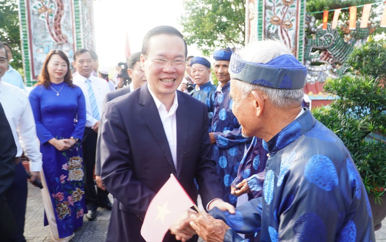 Thường trực Ban Bí thư dự Ngày hội Đại đoàn kết toàn dân tộc tại Thừa Thiên Huế