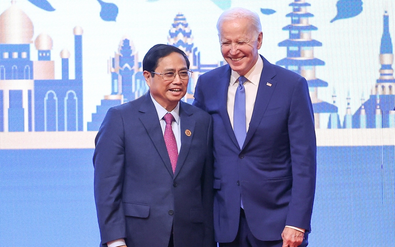 Thủ tướng Phạm Minh Chính gặp Tổng thống Hoa Kỳ Joe Biden