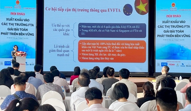 Giải pháp phát triển bền vững khi xuất khẩu vào các thị trường FTA - Ảnh 1.