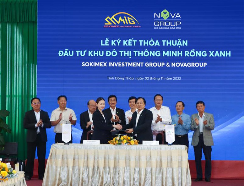 NovaGroup và Sokimex hợp tác đầu tư, phát triển dự án khu đô thị BLUE DRAGON - Ảnh 1.