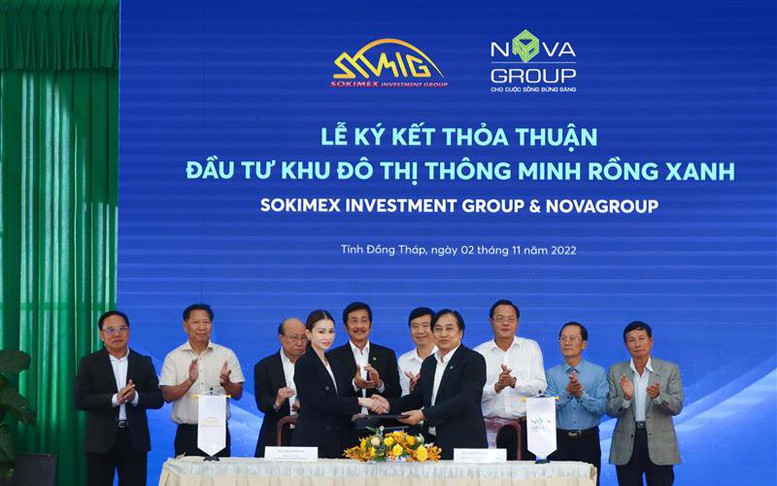 NovaGroup và Sokimex hợp tác đầu tư, phát triển dự án khu đô thị BLUE DRAGON