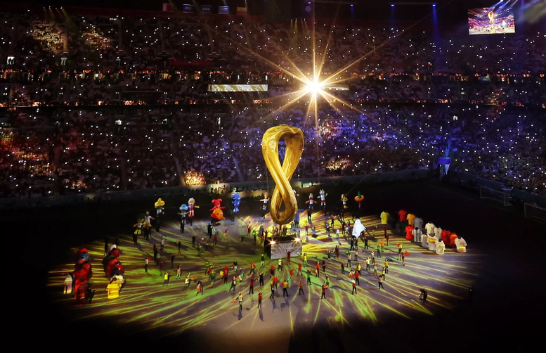 World Cup 2022: Lễ khai mạc mê hoặc lòng người - Ảnh 8.