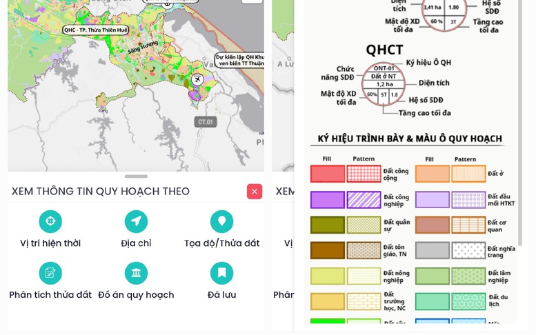 Thừa Thiên Huế ra mắt dịch vụ tra cứu thông tin quy hoạch đất đai