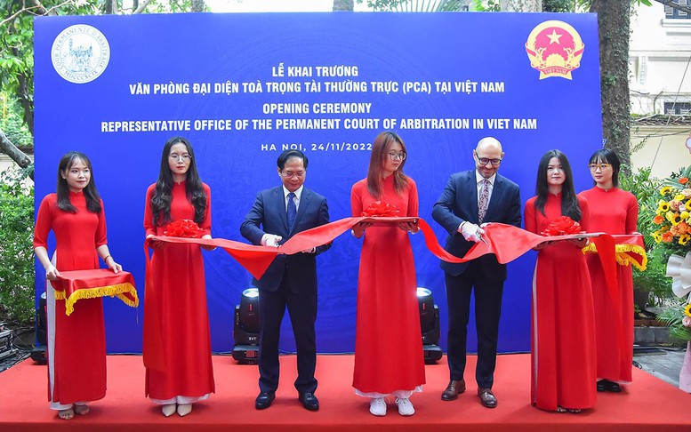 Khai trương Văn phòng đại diện Tòa trọng tài thường trực (PCA) tại Hà Nội