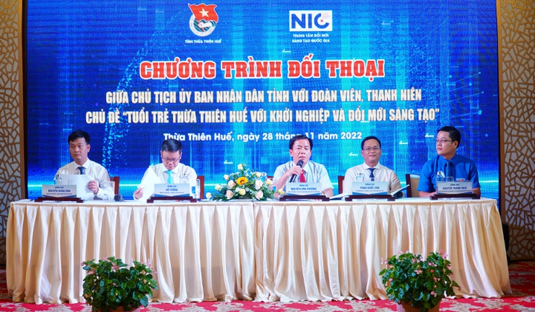 Chủ tịch UBND tỉnh Thừa Thiên Huế: Chung tay hỗ trợ thanh niên khởi nghiệp - Ảnh 1.