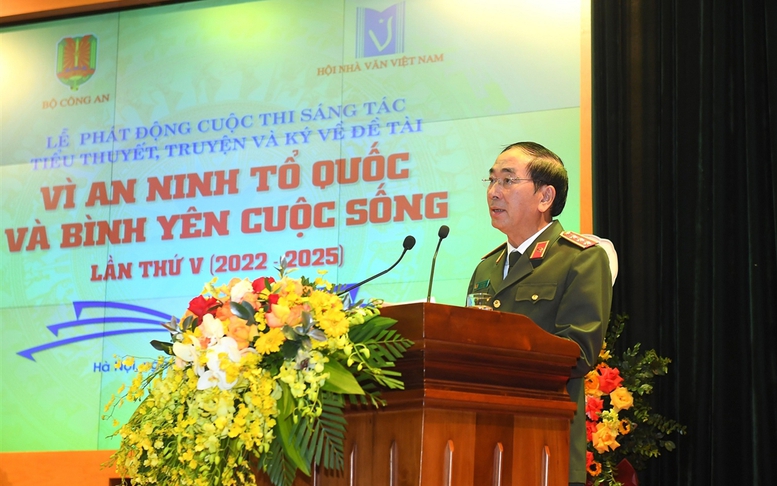 Phát động cuộc thi sáng tác về đề tài 'Vì an ninh Tổ quốc và bình yên cuộc sống' lần thứ V