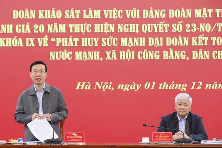 Thường trực Ban Bí thư Võ Văn Thưởng: Phát huy sức mạnh nội sinh để xây dựng, phát triển đất nước - Ảnh 1.