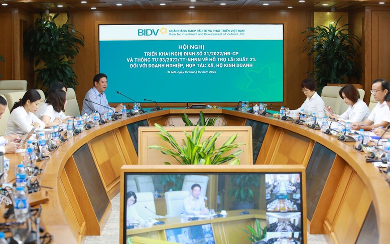 BIDV: Tích cực triển khai chương trình hỗ trợ lãi suất