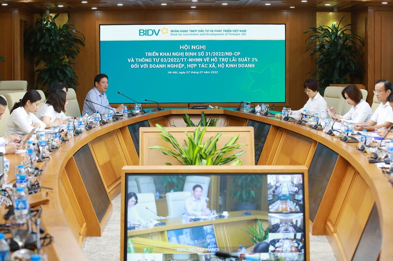BIDV tích cực triển khai chương trình hỗ trợ lãi suất - Ảnh 1.
