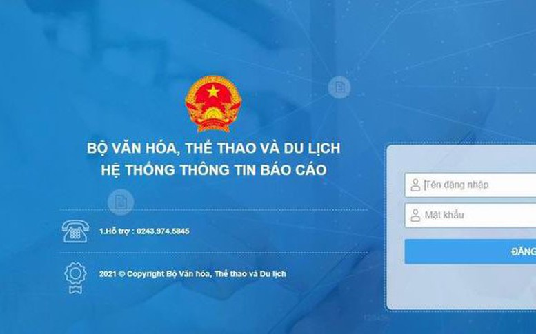 Quy định về chế độ báo cáo và quản lý, sử dụng Hệ thống thông tin báo cáo của Bộ VHTTDL