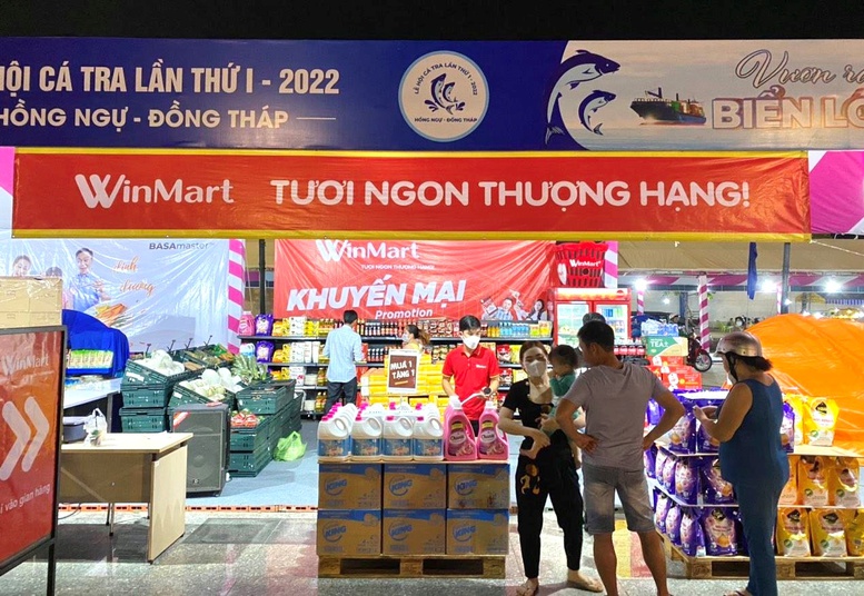 WinMart đồng hành cùng "Lễ hội cá tra năm 2022" lần đầu tiên được tổ chức tại Đồng Tháp - Ảnh 1.