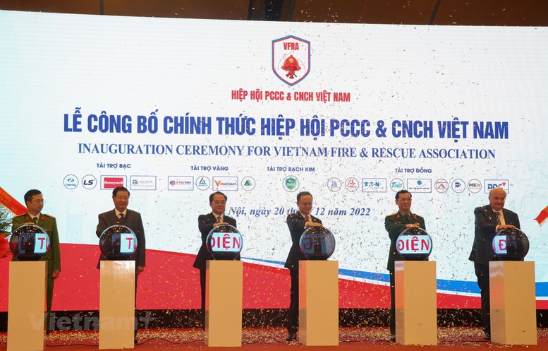 Hiệp hội Phòng cháy, chữa cháy và cứu nạn, cứu hộ Việt Nam chính thức ra mắt - Ảnh 1.