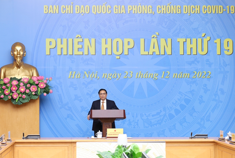 Thủ tướng chủ trì phiên họp Ban Chỉ đạo quốc gia phòng chống dịch COVID-19 - Ảnh 1.