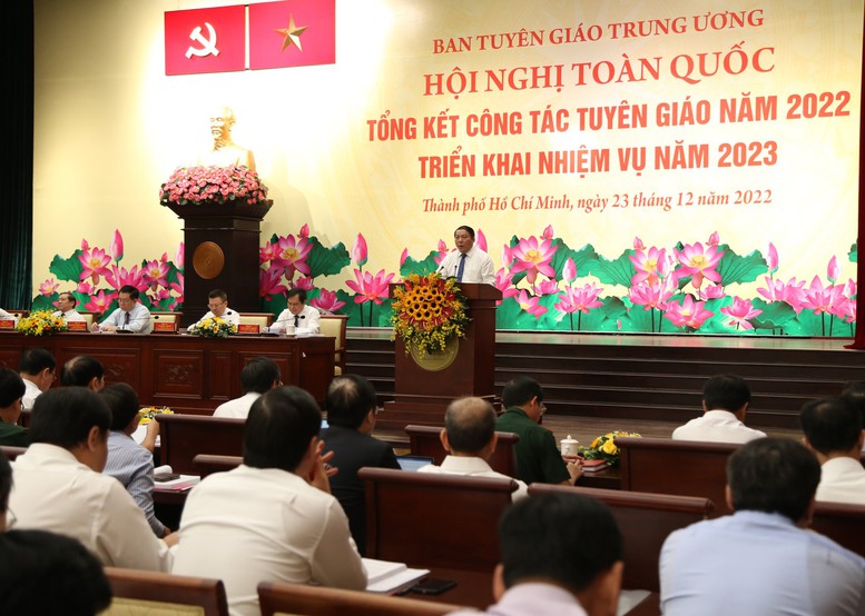 Ngành tuyên giáo thể hiện rõ vai trò 'đi trước mở đường, đi cùng thực hiện, đi sau tổng kết' - Ảnh 3.