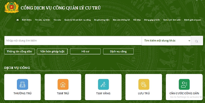 Giảm 50% lệ phí khi đăng ký thường trú qua Cổng dịch vụ công trực tuyến - Ảnh 1.