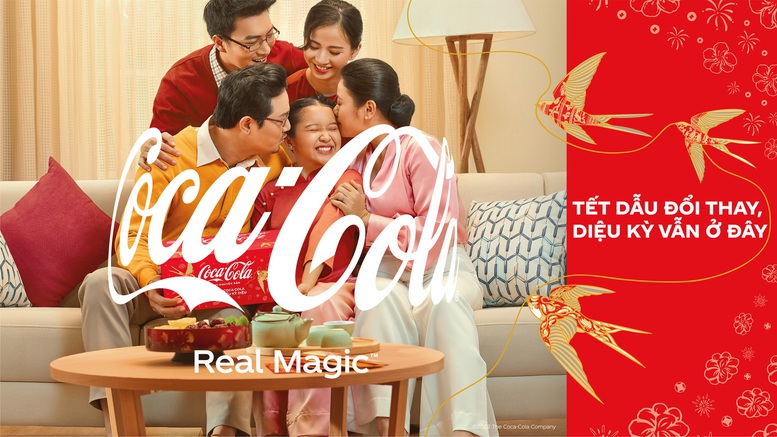 Coca-Cola lan tỏa thông điệp 'Tết dẫu đổi thay, diệu kỳ vẫn ở đây' - Ảnh 4.