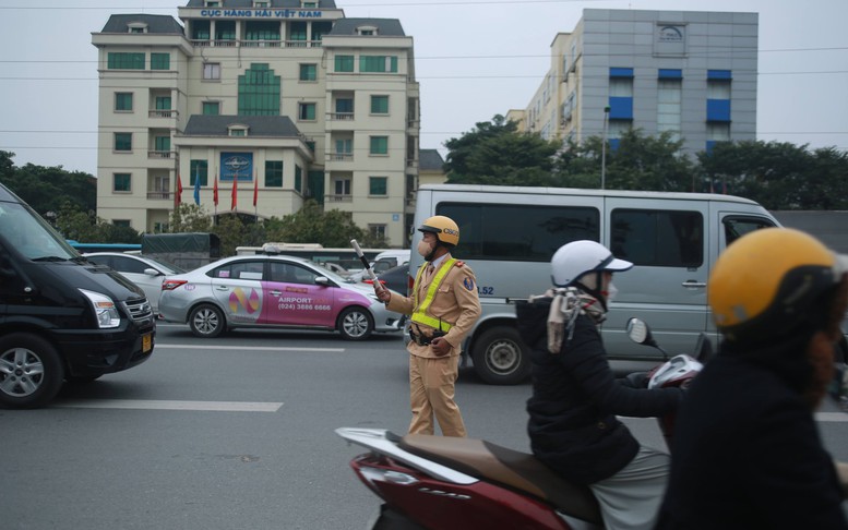 Không xảy ra ùn tắc giao thông nghiêm trọng trong ngày nghỉ đầu tiên kỳ nghỉ Tết Dương lịch