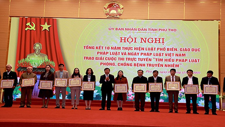 Phú Thọ: 100% các Sở, Ngành, huyện có xây dựng Trang thông tin điện tử, duy trì thường xuyên chuyên mục PBGDPL - Ảnh 1.