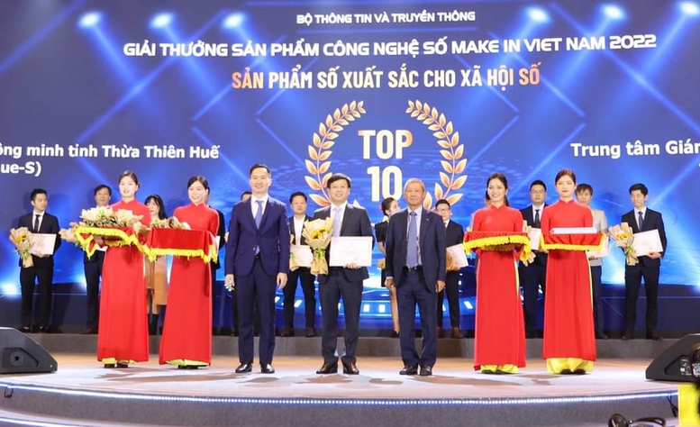 Nền tảng Hue-S đạt giải thưởng sản phẩm số xuất sắc cho xã hội số - Ảnh 1.